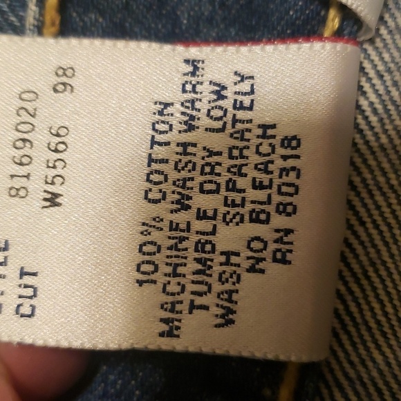 Lucky Brand Dungarees American Made button fly straight - Picture 8 of 9